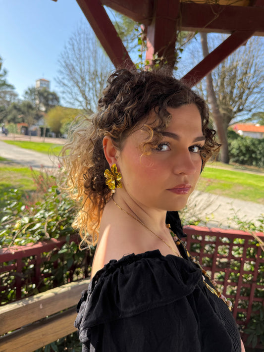 Boucles d’oreilles Iris